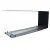Foco Room Divider 1200 - Lareira de bioetanol de 3 lados | Lareira-Bioetanol