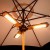 Aquecedor Parasol Modelo 650-1300-2000W - Preto