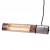 Aquecedor de Exterior de Parede 500-1000-1500 W - Prateado