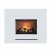 Lareira de vapor de água Lessing Opti-Myst da Glow Fire