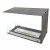 Foco Room Divider 800 - Lareira de bioetanol divisória de 80 cm de largura