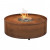 Galio Fire Pit Corten Automático