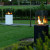 Deluxe Patio - Lareira a Gás de Exterior - Preto