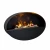 ScandiFlame Elétrica Kjos - Lareira Opti-myst Preta Montada na Parede