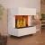 Lareira Elétrica Glow Fire Kleist – Cassete Opti-Myst 600, branca, 90 cm x 50 cm x 80 cm