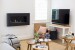 Icon Fires Nero 1150 - Lareira a Bioetanol Embutida - Preto