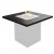 Mesa para a Lareira a Gás de Exterior Square da Planika