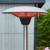 Aquecedor de Exterior Independente 900-1200-2100 W - Prateado