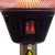 Aquecedor de Exterior Independente 900-1200-2100 W - Prateado