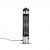 Aquecedor de Mesa Modelo 1200 W - Prateado