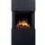 Lareira Elétrica Texel - Preto