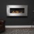 Icon Fires Nero 1150 - Lareira a Bioetanol Embutida - Aço